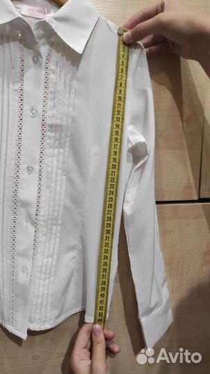 Блузка для девочки в школу 116-122