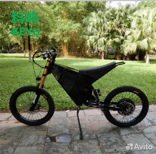 Электровелосипед эндуро двухподвес