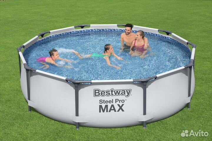Бассейн Bestway 305х76 см Steel Pro MAX