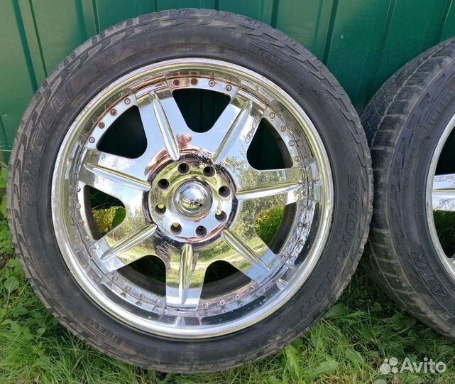 Диски R24 с резиной, под восстановление Hummer H2