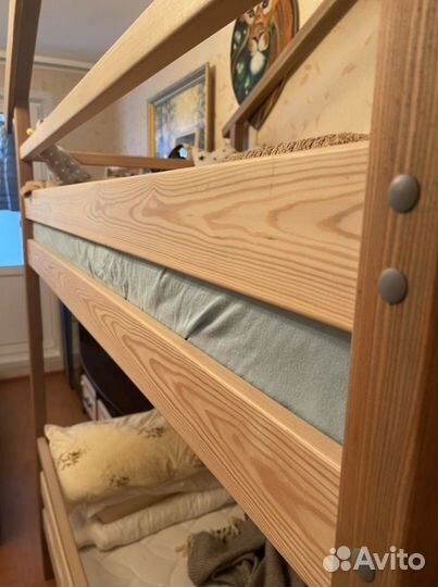 Двухъярусная кровать бу