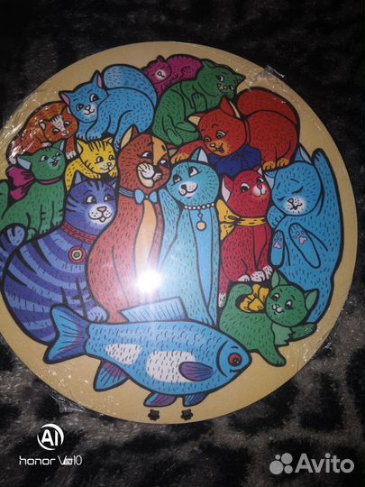 Пазл деревянный