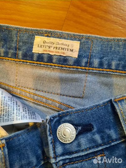 Джинсы женские levis 501 W 30 L 32