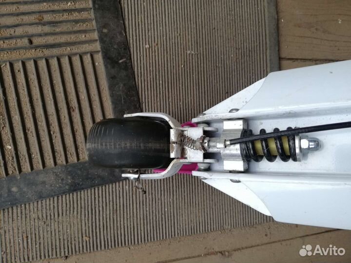 Самокат детский трехколесный светящиеся колеса