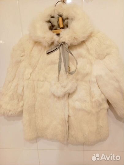 Шубки детские кроличья и мутоновая СССР