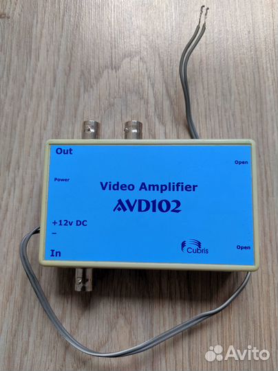 Разветвитель-усилитель видеосигнала 1вход-2выхода