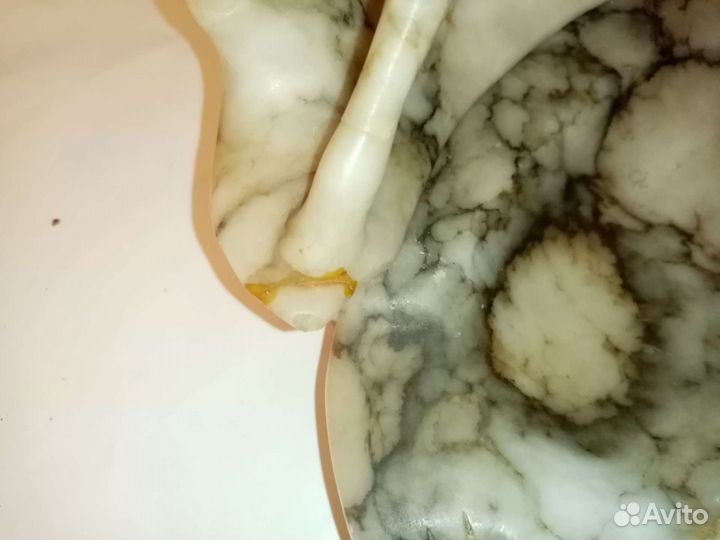 Пепельница мраморная конь времен СССР