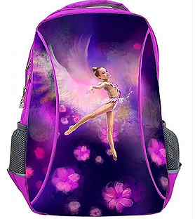 Рюкзак для гимнастики (ткань п/э, фиолетовый/сирен