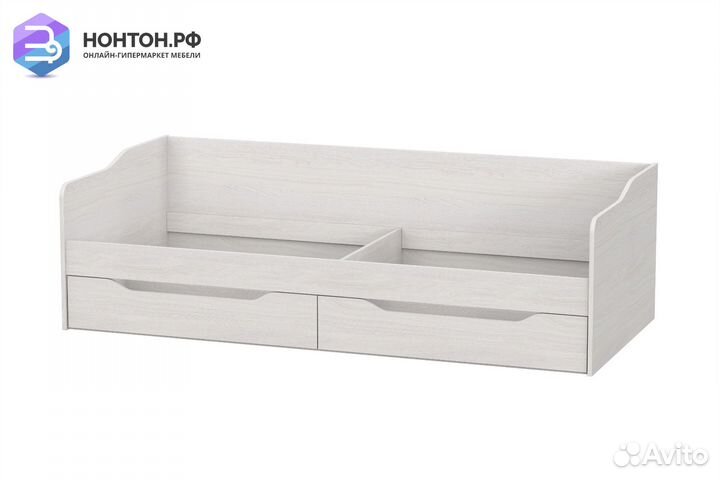 Кровать Флай ясень анкор светлый