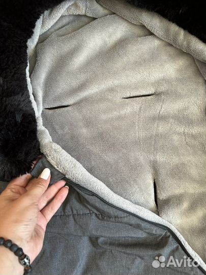 Конверт в коляску теплый