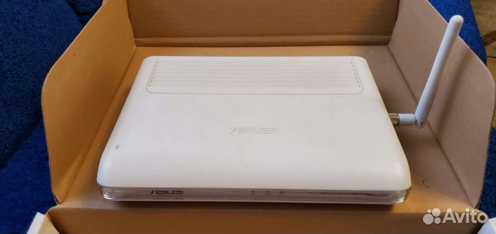 Adsl 2/2 модем с WI-FI роутером asus