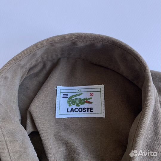 Рубашка овершот Lacoste оригинал
