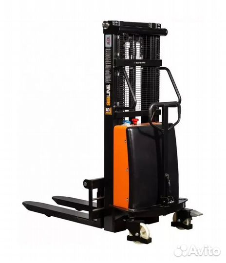 Штабелер с электроподъемом sibline, модель SPN1020, 1,0тx2м, гелевая АКБ