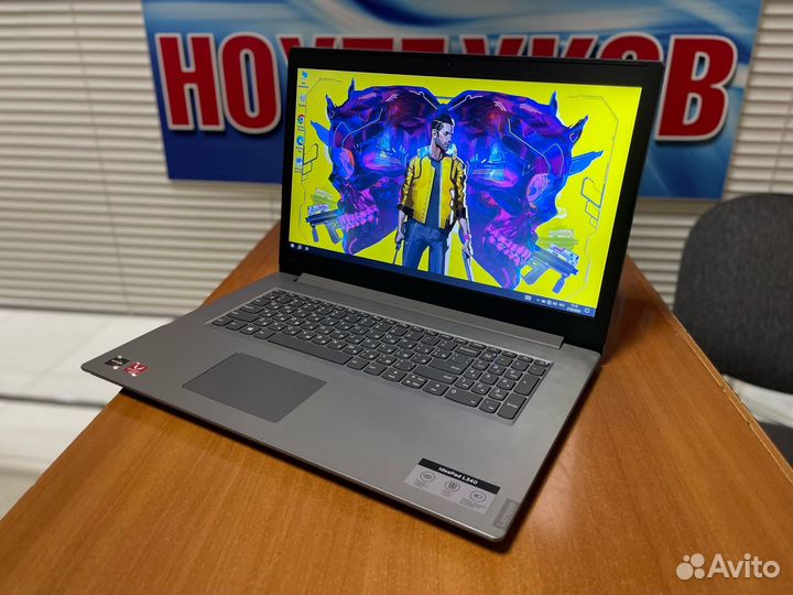 Игровой ноутбук 17 дюймов / Ryzen 7 / 20gb