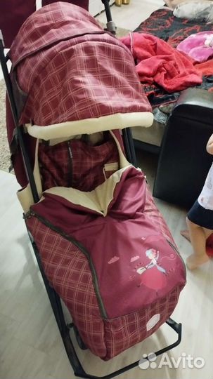 Коляска санки