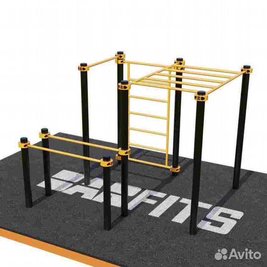 Воркаут Площадки : Шведская стенка, качели