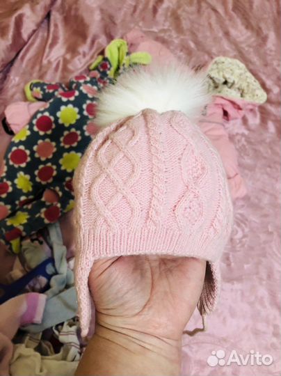 Шапочка для девочки р42-44