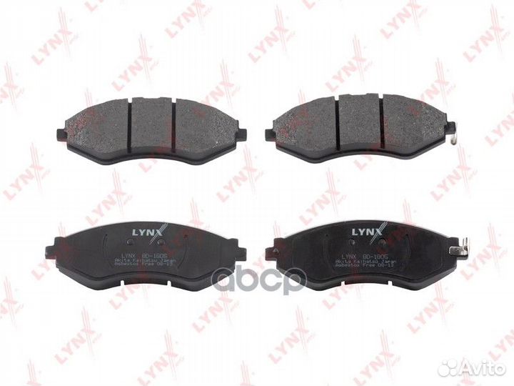 Колодки тормозные передние chevrolet Lacetti 1