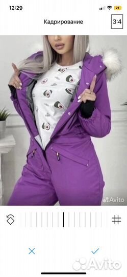 Зимний комбинезон