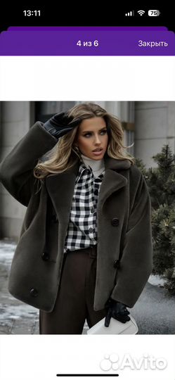 Шубка из эко меха