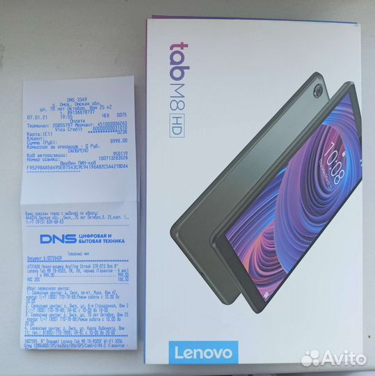 Планшет lenovo Tab M8