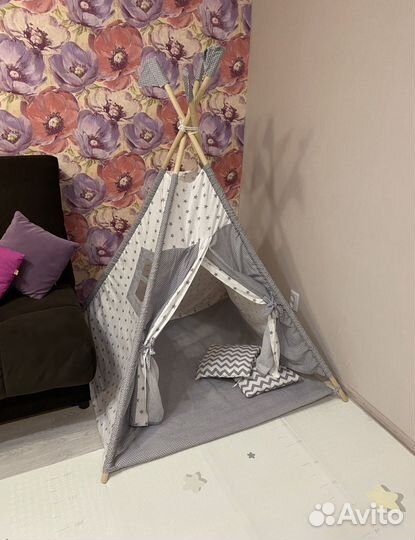 Палатка игровая вигвам детская