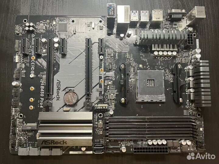 Материнская плата ASRock B450 PRO4