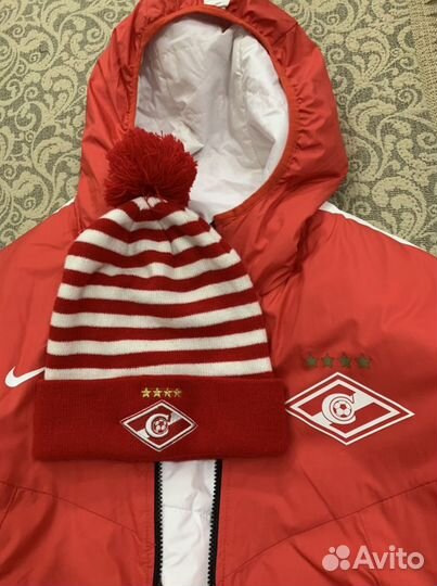 Курка фк Спартак оригинал плюс шапка