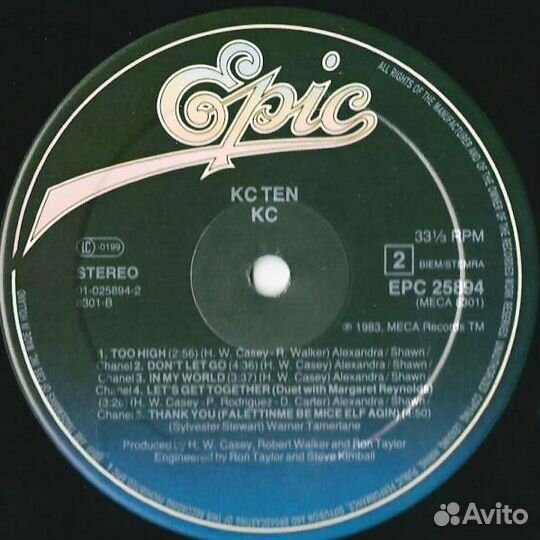 LP.KC - KC Ten - 1983