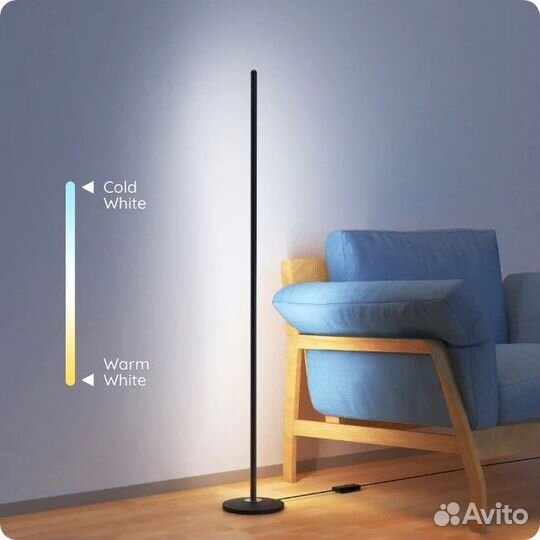 Govee Floor Lamp напольная лампа black\ silver