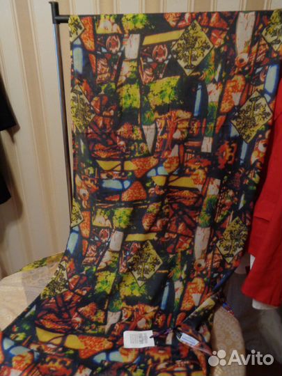 Шарф Палантин шерсть шелк PJ Studio Accessories