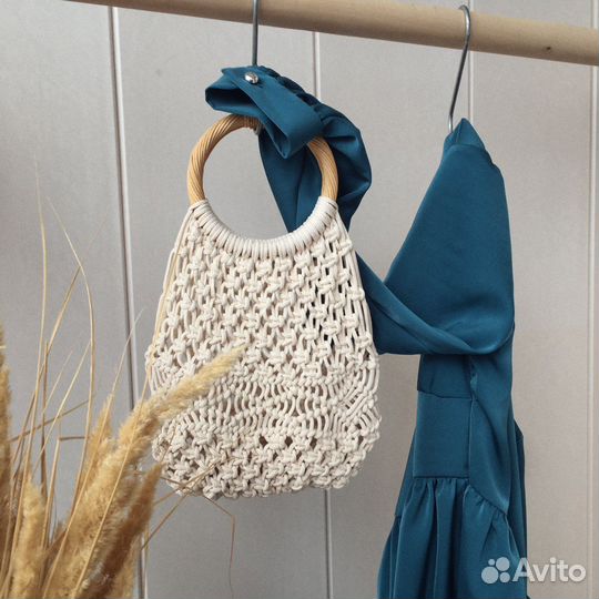 Cумка макраме плетенная сумка в стиле бохо
