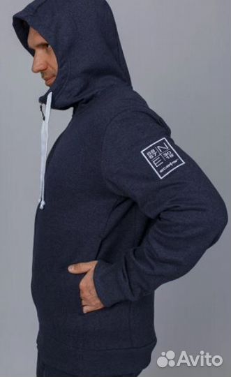 Толстовка stayer синий м