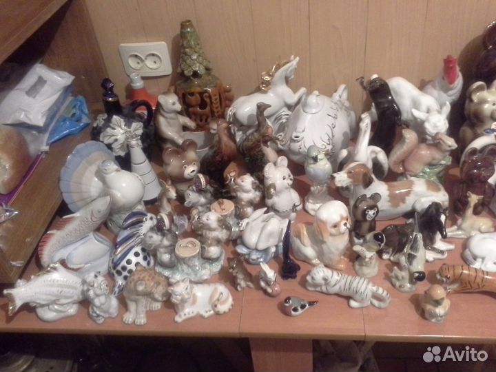 Продажа покупка советский фарфор собака лфз