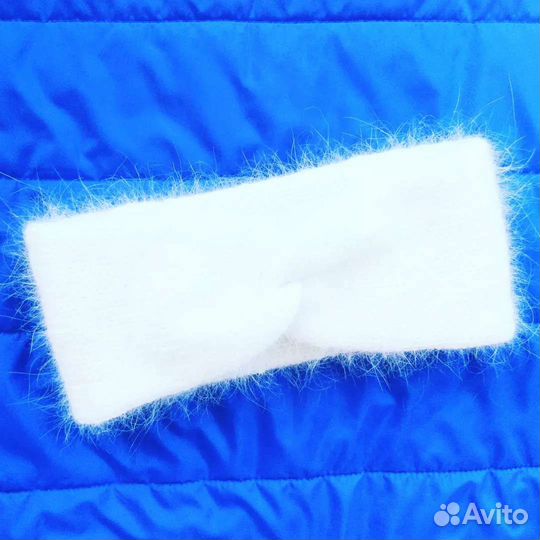 Повязка на голову пух норки