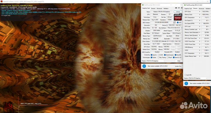 Видеокарта MSI rx 470 4gb