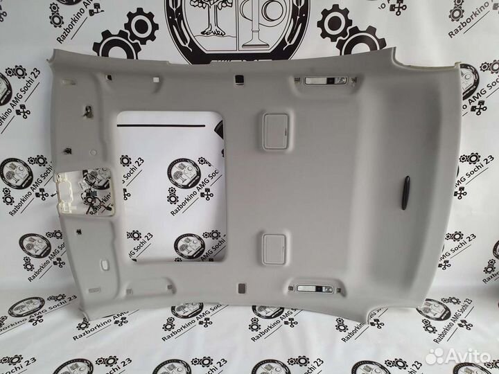 Обшивка потолка серая комплект для Mercedes W221