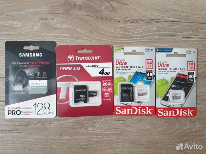 Карты памяти новые