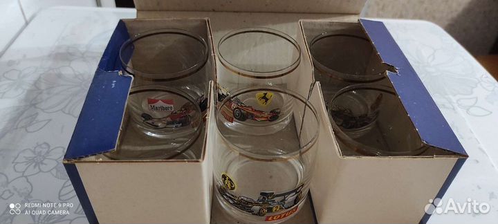 Стаканы (новые) Чехословакия винтаж