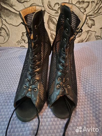 Туфли женские 38 размер- 39 ; замша