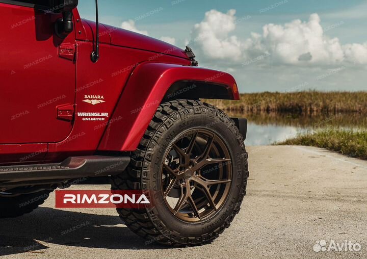 Кованые диски R20 на Jeep Wrangler