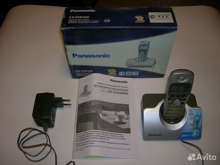 Стационарный телефон Panasonic KX-TCD460