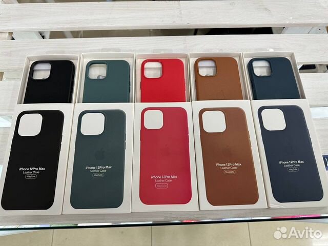 Чехол на iPhone 12 pro max MagSafe кожа