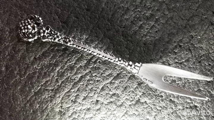 Вилка для лимона серебро ювеель Таллин