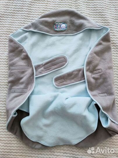 Конверт-одеяло флисовый в коляску/краватку