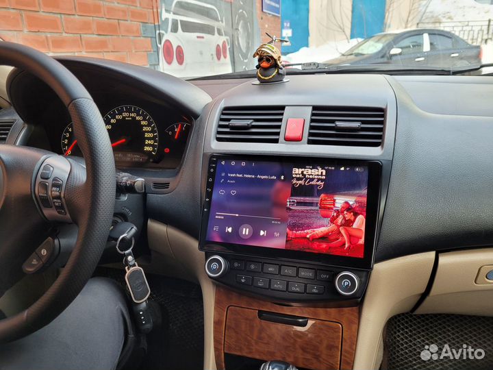 Android магнитола для Honda Accord 7, есть Teyes