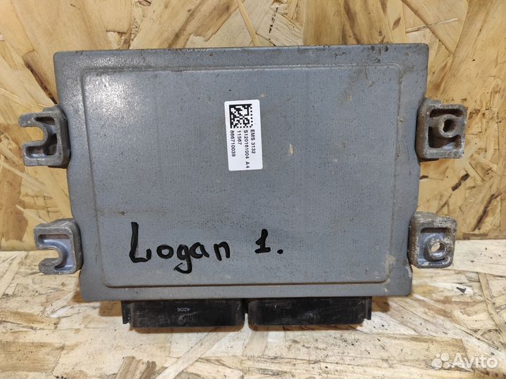 Эбу Renault Logan 1, Sandero