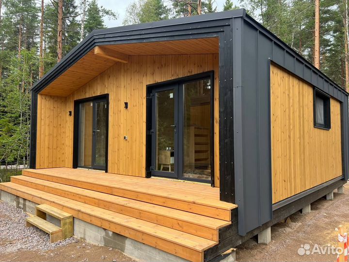 Каркасный дом Барнхаус - Барнхаус под ключ