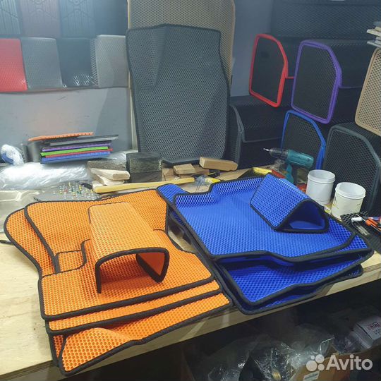 Коврики eva,ева,евро 3d- комплект в салон