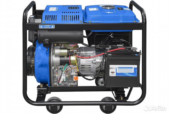 Дизельный генератор 6 кВт 3х фазный